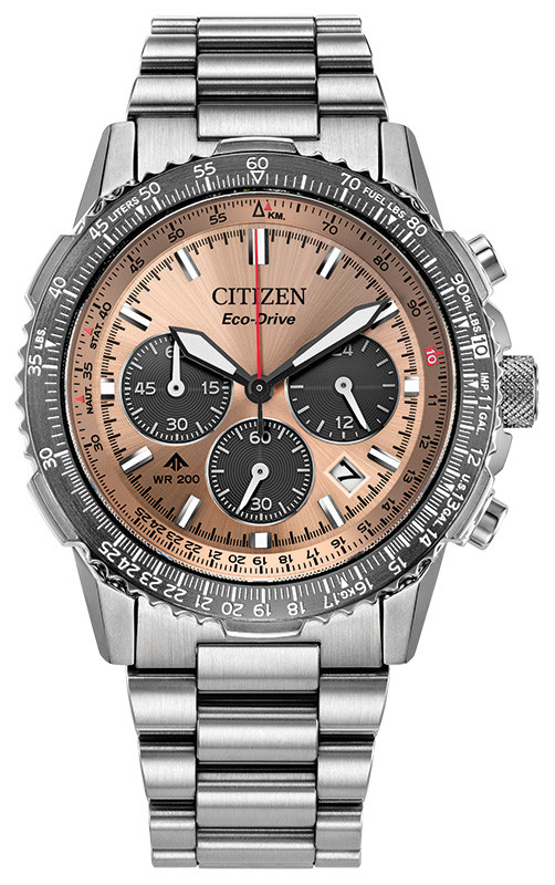Citizen Promaster Navihawk Salmon Dial CA4664-60X Saltzman's Watches