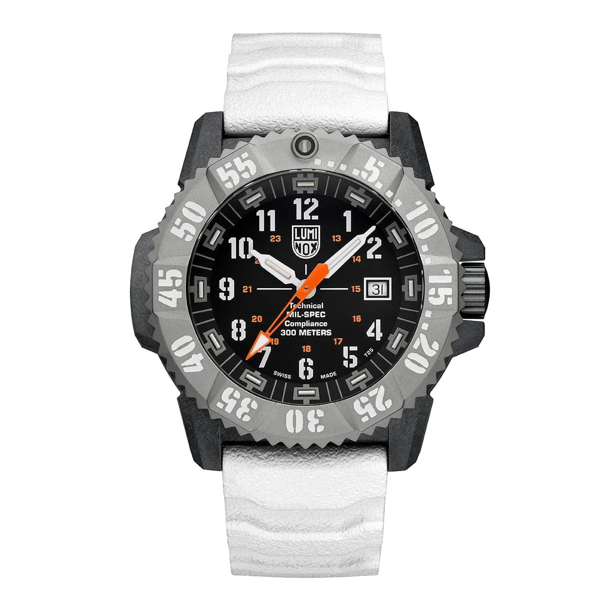 Luminox MIL-SPEC Military Dive Watch White Strap 46 mm XL.3359.SET