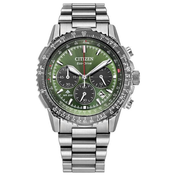 ブランコ Canfield Chronograph Watch - Dark Olive
