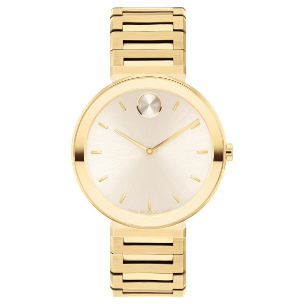 Movado Bold Horizon 34mm Chalk Dial 3601088 - Saltzman's Watches
