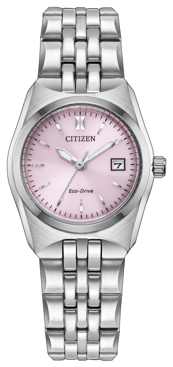Citizen Corso 27mm Pink Dial EW2291-51X - Saltzman's Watches
