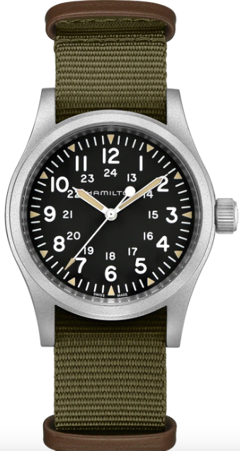Hamilton Khaki Field Black Dial 38mm H69439931