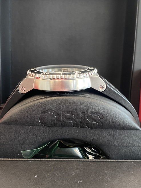 Used Oris Aquis Black Dial 43mm 01 733 7653 415407 4 26 34EB