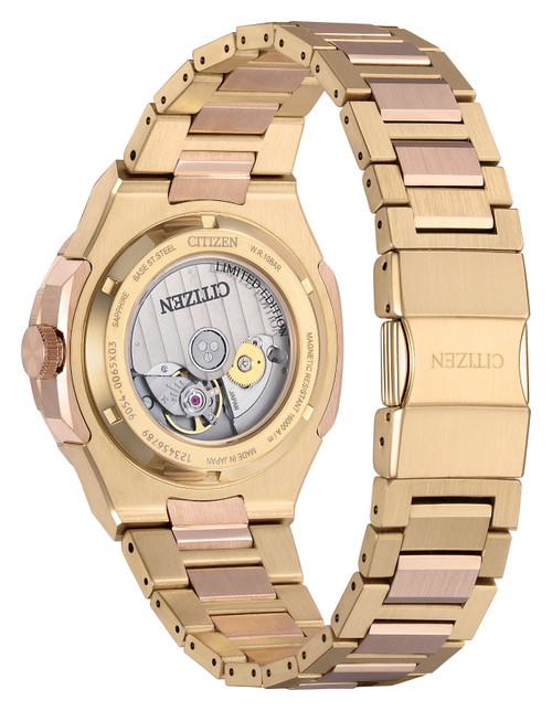 Citizen Series 8 880 GMT 41mm Gold Dial Limited Edition NB6032-53P