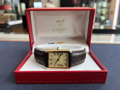 Pre Owned Cartier Must De Cartier Quartz Ladies Watch model 81008