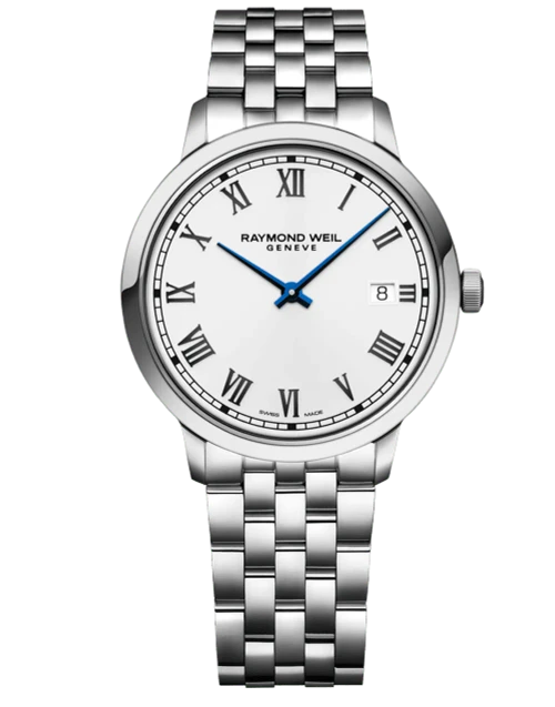 Raymond Weil Toccata 5485-ST-00359 white Dial 39mm, stainless steel Case, stainless steel Band