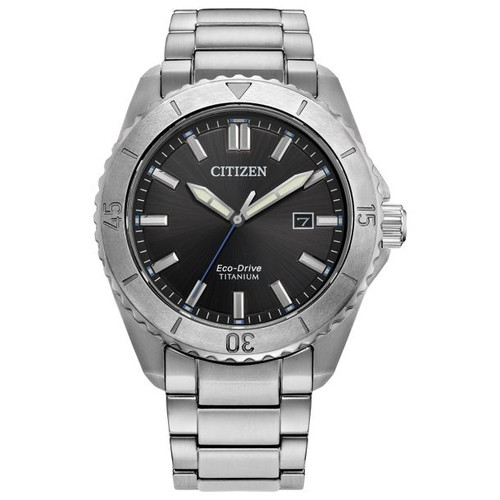 Citizen Eco-Drive Brycen Super Titanium Blue Dial Watch 41mm