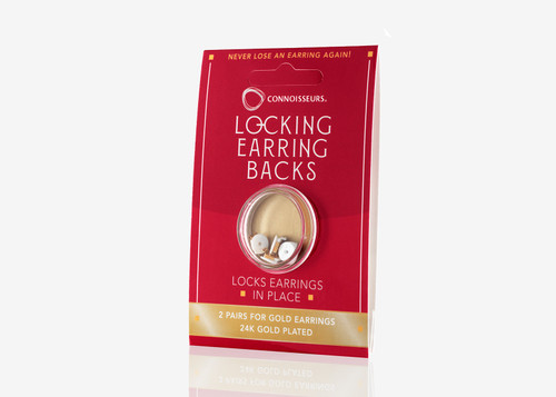 Connoisseurs Goldenlocks: Gold Locking Earring Backs