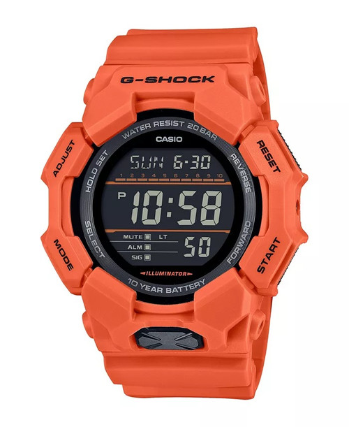 Casio G-Shock Orange Long Life Digital GD010-4