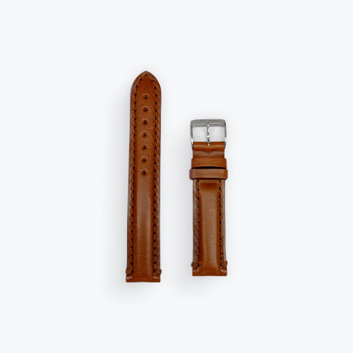 Swiss Army Vintage Officer Mid-Size Brown Leather Strap 17mm 21507