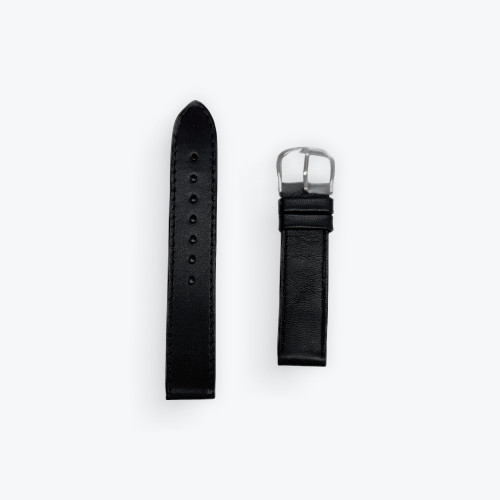 Swiss Army Vintage Ambassador XL Black Leather Strap 23mm 001598
