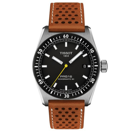 Tissot PR516 Powermatic 80 Black Dial T1494071605100 Tissot PR516 Powermatic 80 Black Dial T1494071605100