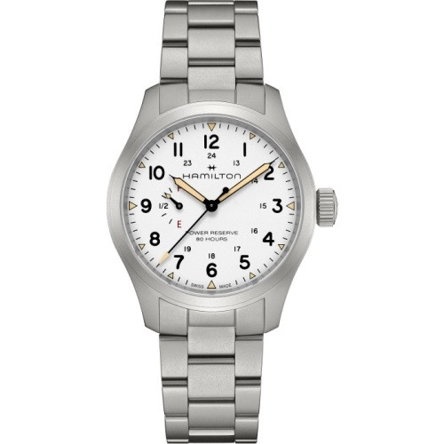 Hamilton H69509110 WHite  Dial 40mm, Stainless Steel  Case, Stainless Steel  Band