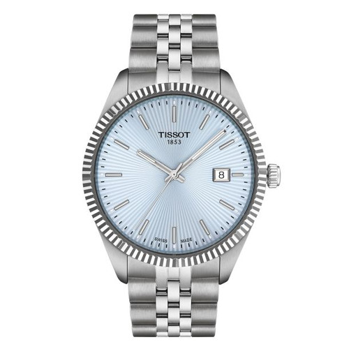 Tissot Ballade T1564101135100 Light Blue Dial 40mm, Stainless Steel Case, Stainless Steel Band