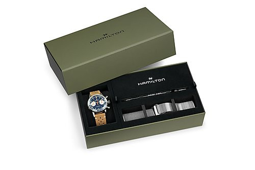 Hamilton Intra-Matic Mechanical 40mm Blue Dial H38429541