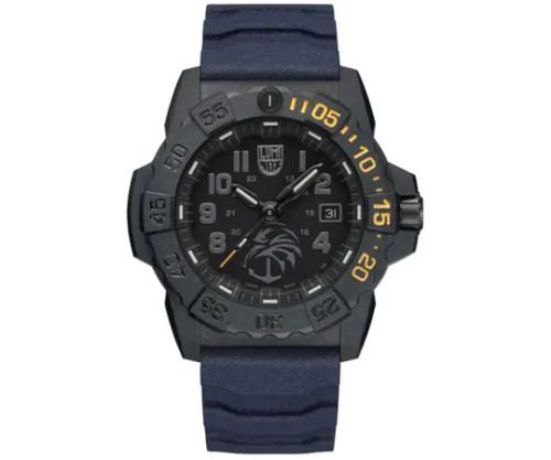 black Dial 45mm, carbonox Case, rubber Band