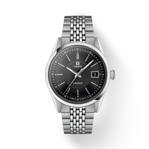 Tissot T1574071105100 Black Dial 39mm, Stainless Steel Case, Stainless Steel Band