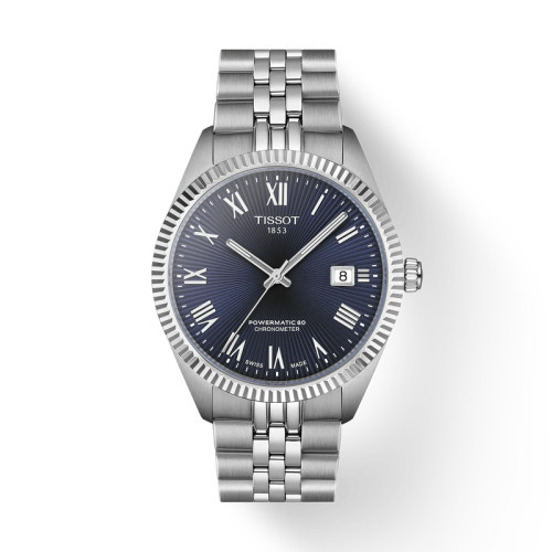 Tissot Ballade blue Dial 39mm, stainlesss steel Case, stainless steel Band