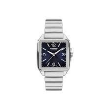 Movado Heritage 1917 Auto Blue Dial Stainless Steel Watch 35x45.2mm  3650255