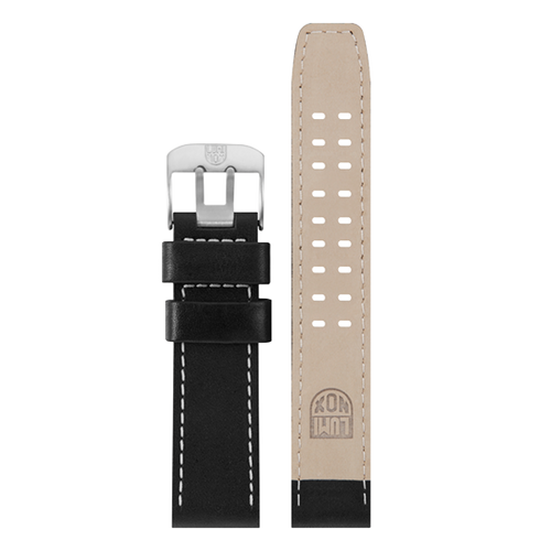 Luminox 23mm Black Leather Strap FEX.6600.20TI.K