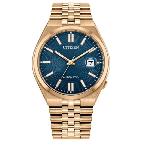 Citizen TSUYOSA 60 Auto 40mm Blue Dial NK0023-57L - Saltzman's Watches