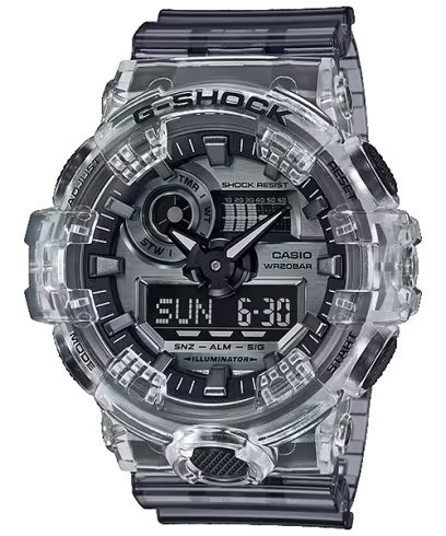G-Shock Gray Black GA700SK-1A