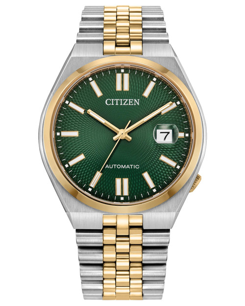 Citizen Tsuyosa 60 Auto Two Tone Green Dial NK0024-54X