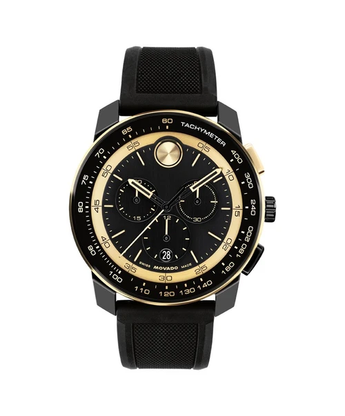 Movado Bold TR90 Chrono 44mm Black Dial 3601421