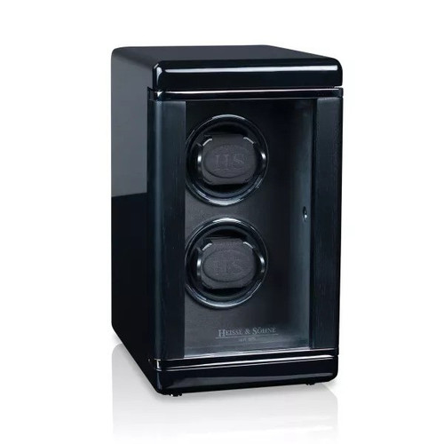 Heisse & Sohne Chicago 2 Watch Winder Black 70019-223.142