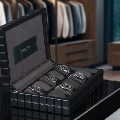 Heisse & Sohne Dover 10 Watch Box Anthracite 70019-210.142.50
