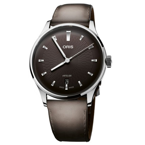 Oris Artelier 01 733 7810 4054-07 6 20 18FC Mens 38mm