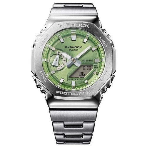 G-Shock G-Steel Analog-Digital Lime Green Dial GM2110D-3A