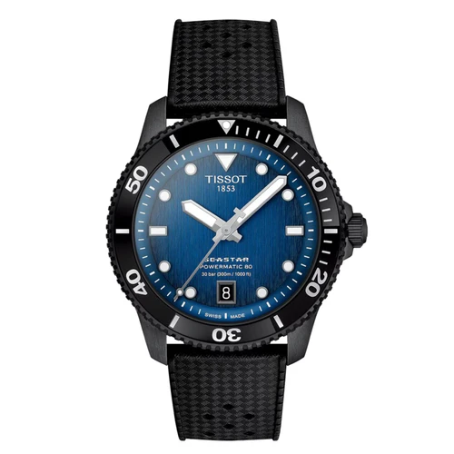 Tissot Seastar 1000 Powermatic 80 40mm Blue Dial T1208073704100