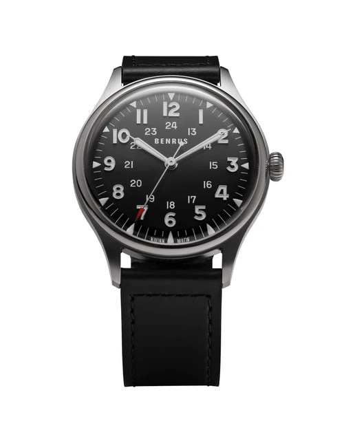 Benrus #3061 BU 39.5mm Black Dial