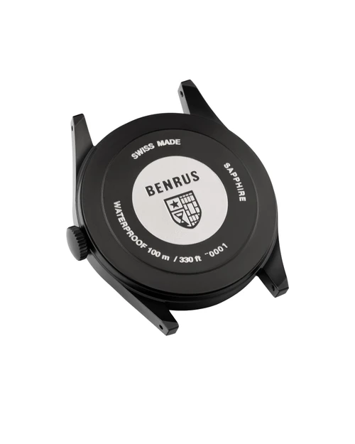 Benrus DTU Phantom 38mm Black Dial