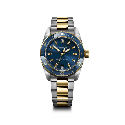 Victorinox Maverick Two Tone 39mm Blue Dial 242100