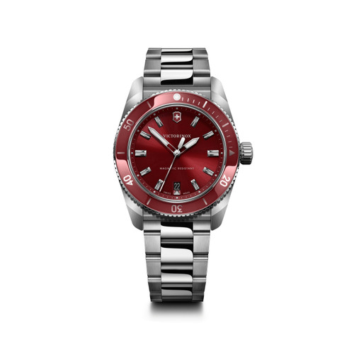 マーベリック Victorinox Maverick 39mm Black Dial Rubber Strap 242099