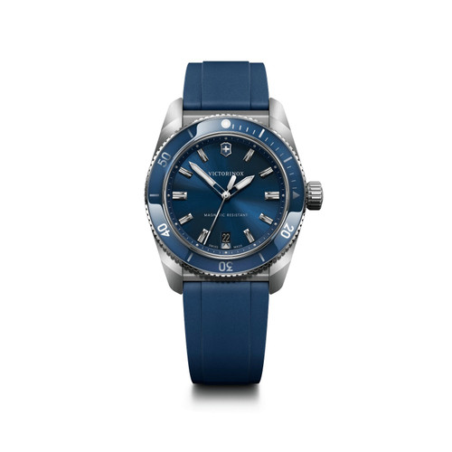 Victorinox Maverick 39mm Blue Dial Rubber Strap 242094