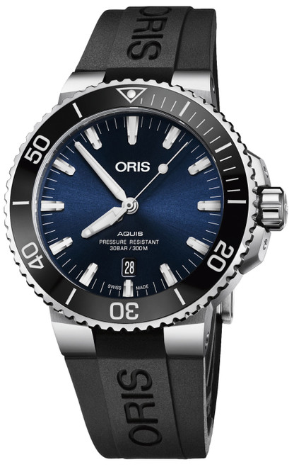 Oris Aquis Date - 01 733 7730 4135-07 8 24 05PEB - Saltzman's Watches