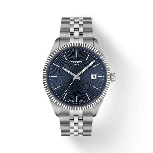 Tissot T1564101104100 blue Dial 40mm, stainless steel Case, stainless steel Band