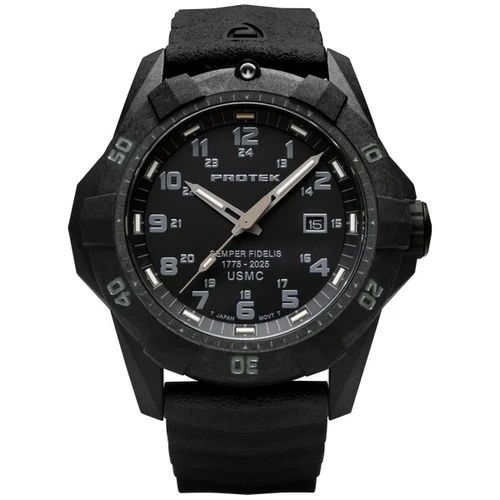 Protek USMC 250th Anniversary Edition 42mm Tactical Dive Watch PT1011SF