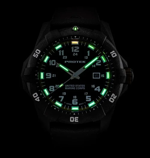 Protek USMC 42mm Tactical Dive Watch PT1016D-USMC