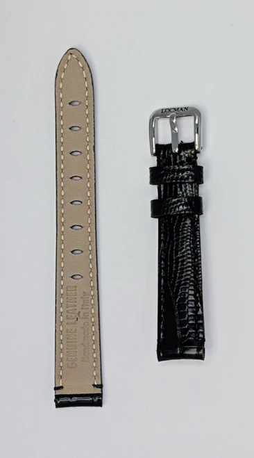 Locman Womens 15mm Black Leather Strap CIN0253BK14PSA0