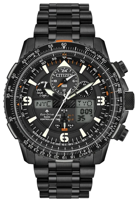 Citizen Promaster Skyhawk A-T 45mm Black Dial JY8075-51E