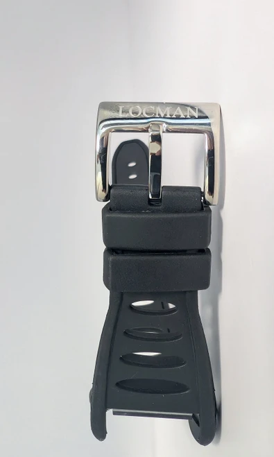 Locman Mens Black Rubber CIN0262BKBKGOA0