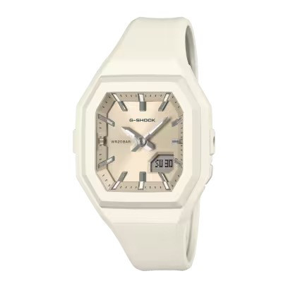 G Shock White Analog Digital GMAS160-7B