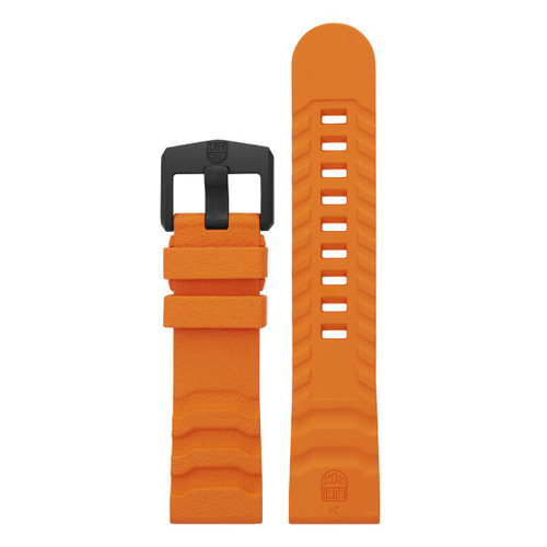 Luminox Orange Rubber Strap - FPX.3800.35B.K