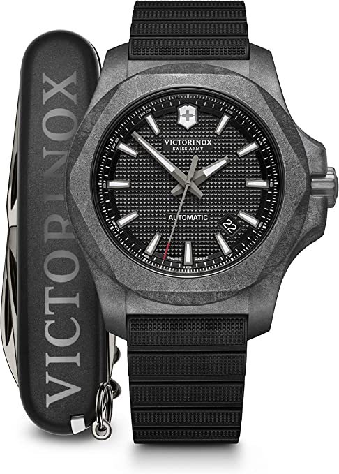 SAS Victorinox Swiss Army I.N.O.X. Carbon Grey Dial Nylon Strap