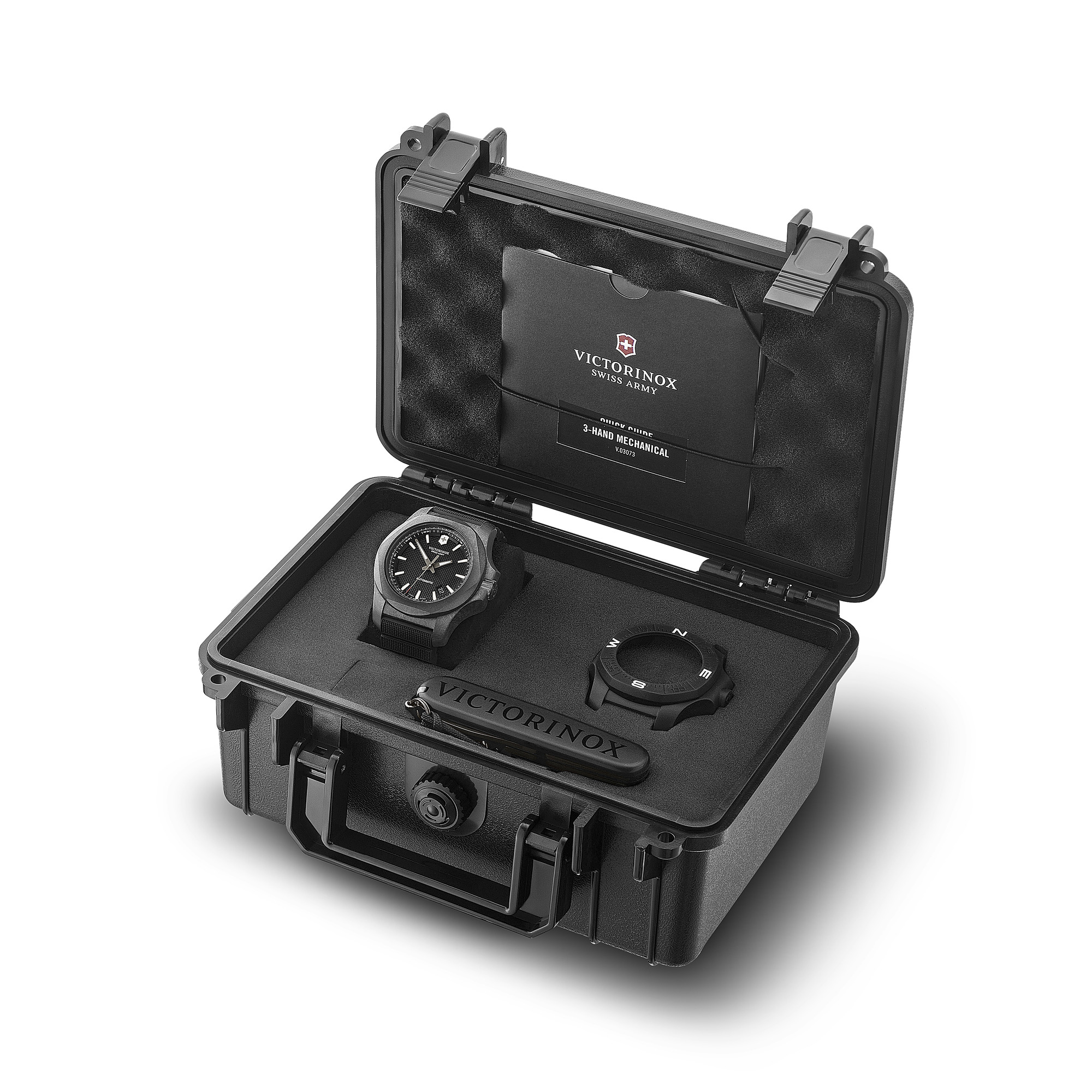 DJI - markcan Swiss Army I.N.O.X. Carbon Mechanical 241866 - Saltzman's