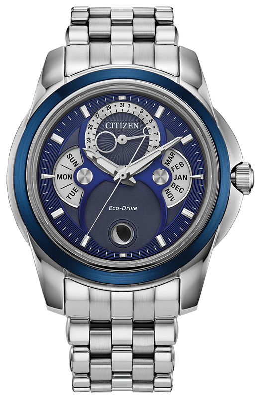 Citizen Calendrier Blue Dial BU0088-51H - Saltzman's Watches
